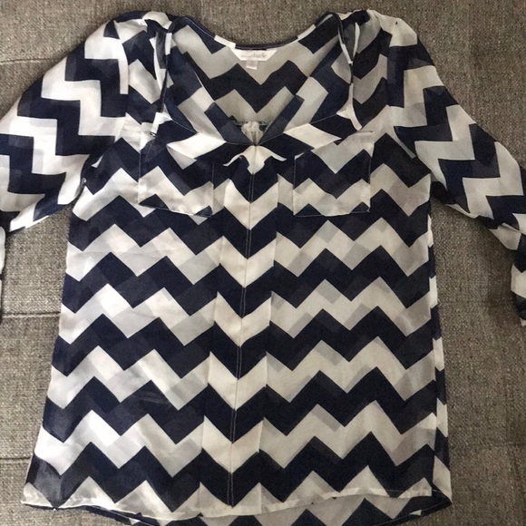 Chevron blouse - Picture 1 of 2